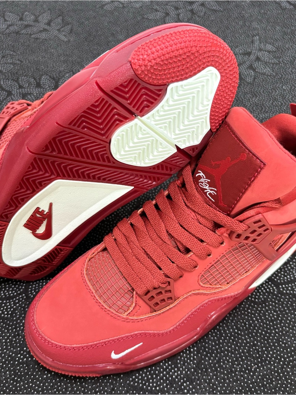 Jordan Men's Sneakers in Red - Picture 2 of 6
